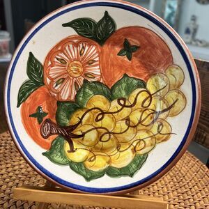 Olaria Eristo São Pedro Corval Dish Portugal Terra Cotta Fruit